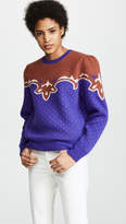 Thumbnail for your product : pushBUTTON Two Tone Western Sweater