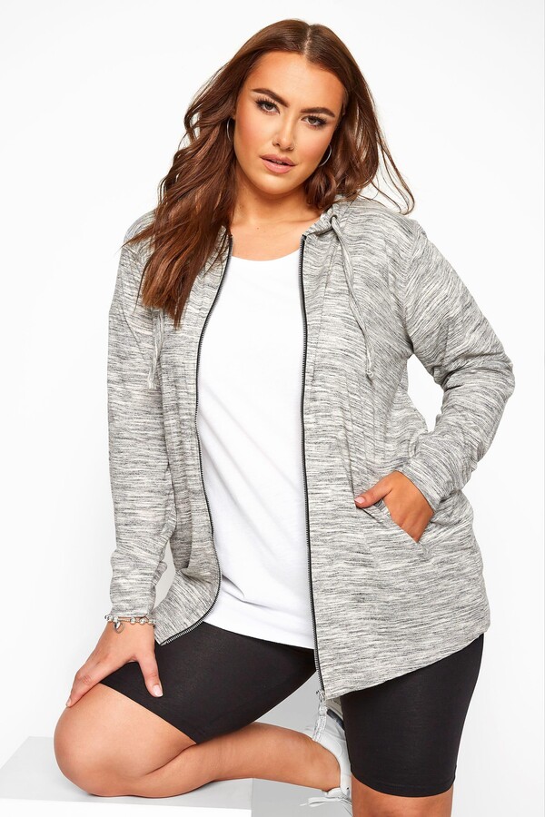 Yours Zip Through Hoodie ShopStyle