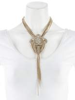 Thumbnail for your product : Chanel Faux Pearl & CC Multistrand Lavalier Necklace