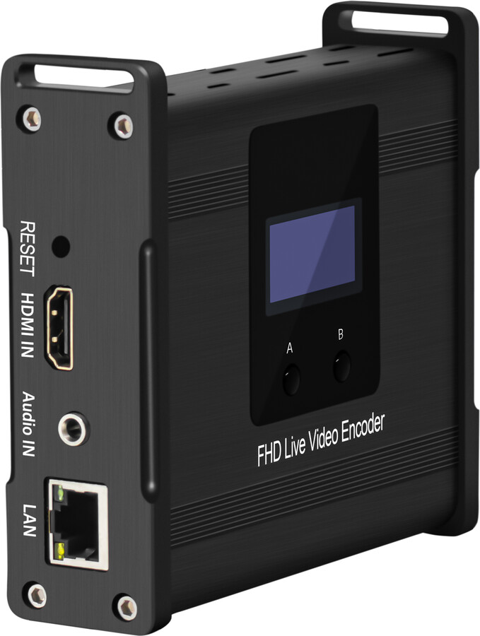 Unisheen BM3380H Transmitter Live Broadcast Stream Iptv RTMP RTSP SRT H265 H264 HDMI to IP Video Encoder Onvif