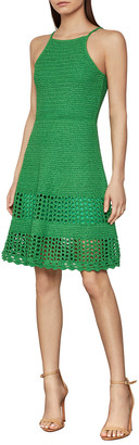 bcbg green sweater dress