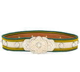 Thumbnail for your product : Etro faux pearl encrusted belt