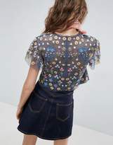 Thumbnail for your product : Needle & Thread Needle and Thread Flowerbed Embroidery Top