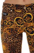 Thumbnail for your product : Versace Archive Print Skinny Jeans