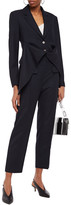 Thumbnail for your product : Cédric Charlier Draped Wool-twill Blazer
