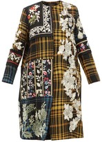 Thumbnail for your product : Biyan Holia Floral-embroidered Cotton Coat - Multi