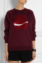 Thumbnail for your product : Marc Jacobs + Coca Cola oversized sequined jersey sweatshirt