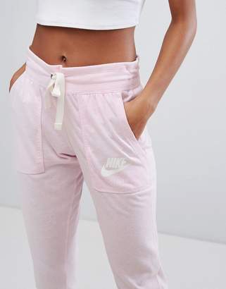 Nike Gym Vintage Sweat Pants In Pink