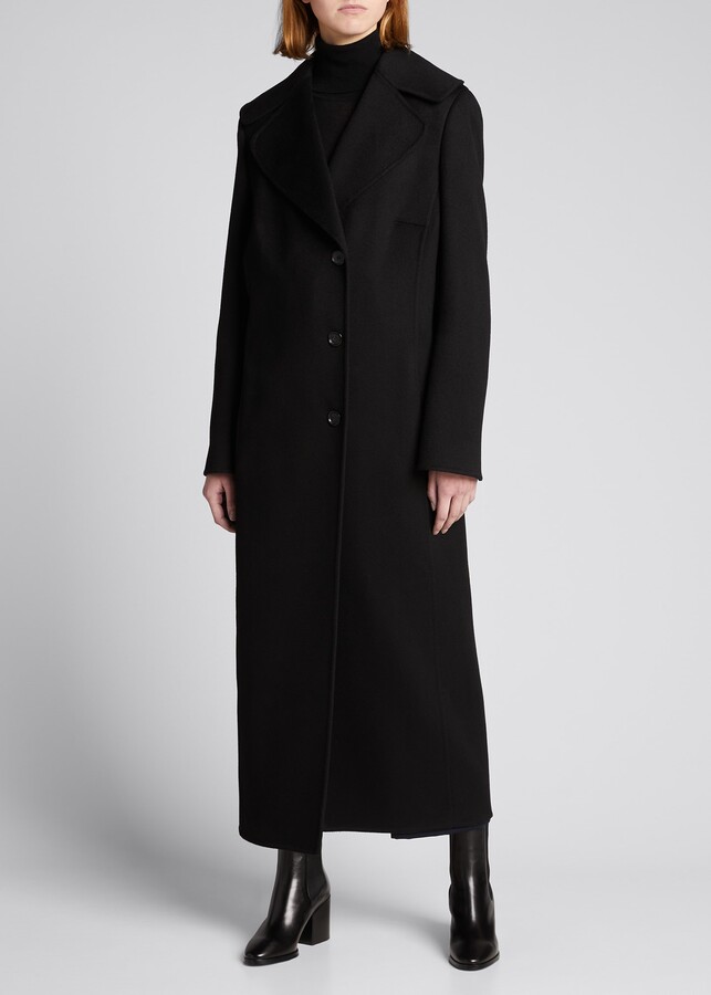 Akris Cashmere Midi Length Coat ShopStyle