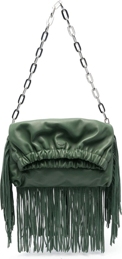 Zadig & Voltaire 'Rocky' Shoulder Bag - Green - ShopStyle