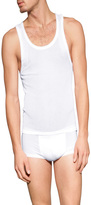 Thumbnail for your product : Zimmerli Cotton Richelieu Tank Top in White