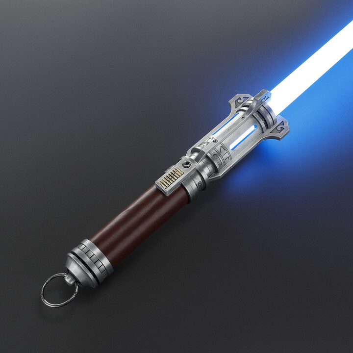 DamienSaber Metal Hilt Force Heavy Dueling Xeno3.0 Lightsaber Sensitive Smooth Swing Infinite Color Changing with 34 Sound Fonts