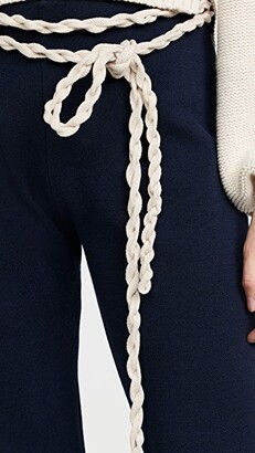 Rosie Assoulin Knit Knot Rope Pants