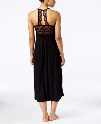Thalia Sodi Lace-Trimmed Knit Nightgown, Created for Macy's