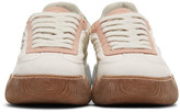Thumbnail for your product : Stella McCartney Off-White Loop Lace-Up Sneakers