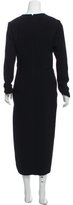 Thumbnail for your product : Wes Gordon Lace-Trimmed Midi Dress w/ Tags