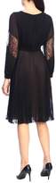 Thumbnail for your product : Moschino Boutique Dress Boutique Dress In Pleated Fabric And Lace