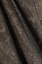 Thumbnail for your product : Alice + Olivia Delora Snake-print Stretch-knit Mini Slip Dress