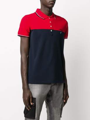 Diesel Upcycled Block Colour Polo Shirt
