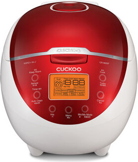Cuckoo Electronics CUCKOO Micom Rice Cooker & Warmer, 6 cups, LCD-Display 11-Menu Options, Turbo, Mixed, and Brown/GABA, Porridge, Steam MultiCook, My Mode, 16-Various C