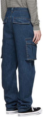 Acne Studios Blue Bla Konst Garco Natural Jeans