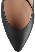 Thumbnail for your product : Chloé Leather point-toe flats