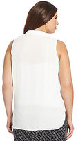 Thumbnail for your product : Vince Camuto Plus Shirttail Top