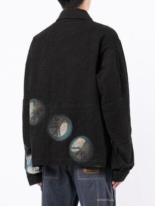 ジャケット・アウター Story Mfg. Peace and Love Print Jacket Story mfg. Peace And Love Print Jacket - ShopStyle