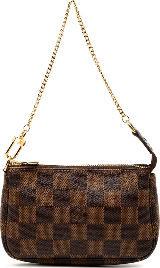 Louis Vuitton Pre-Owned 2012 Damier Ebene Mini Pochette Accessoires handbag