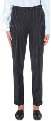 Jacquemus Le Pantalon Ourlet striped wool trousers