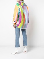 Thumbnail for your product : Natasha Zinko Oversized Teddy Rainbow Jacket