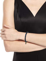 Thumbnail for your product : Sydney Evan 6mm Black Potato Pearl Beaded Bracelet with Diamond & Sapphire Evil Eye Charm
