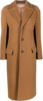 Marni Buttoned Below-The-Knee Coat