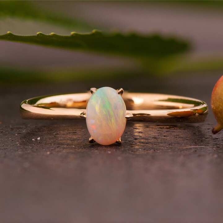 Etsy Opal Engagement Ring