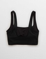 Thumbnail for your product : aerie Wide Strap Longline Scoop Bikini Top
