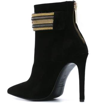 Pierre Balmain embellished strap ankle boots