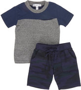 Thumbnail for your product : Camo Joah Love Colorblock T-shirt & Shorts