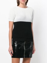 Thumbnail for your product : Moschino Pre-Owned textured shortsleeved T-shirt