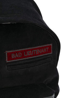 Saint Laurent corduroy Bad Lieutenant City Backpack