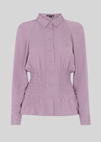 Thumbnail for your product : Claris Animal Jacquard Blouse