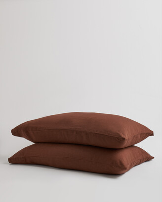 Quince European Linen Pillowcase Set