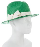 Thumbnail for your product : Kate Spade Straw Fedora Hat w/ Tags