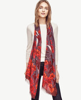 Thumbnail for your product : Ann Taylor Floral Fantasy Scarf
