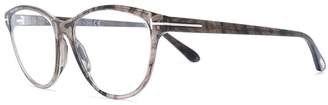 Tom Ford Eyewear soft cat eye glasses