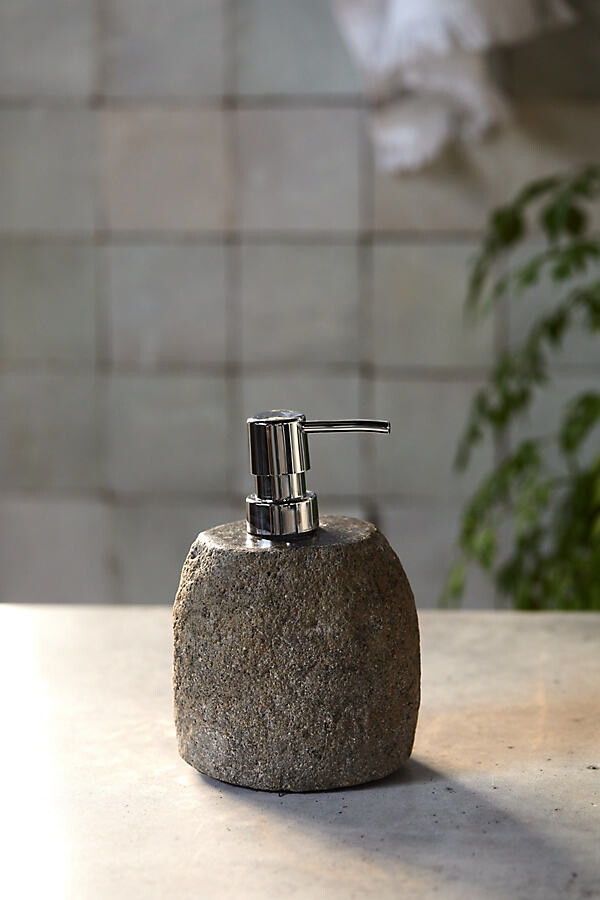 River Stone Liquid Soap Dispenser at Terrain