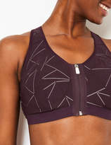 Thumbnail for your product : Marks and Spencer Extra High Impact Non-Padded Sports Bra A-F