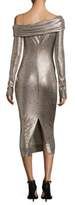 Thumbnail for your product : Rachel Zoe Glenda One-Shoulder Metallic Dress