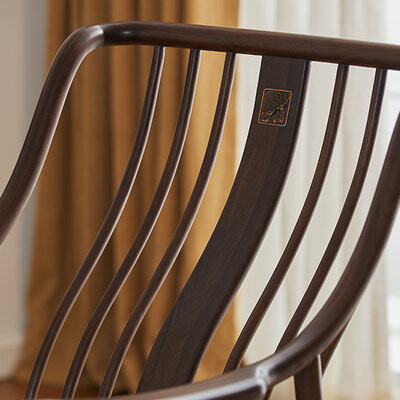 Corrigan Studio Solid Wood Casual Rocking Chair with Footrest