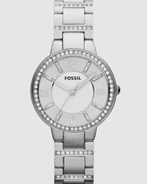Thumbnail for your product : Fossil Women's Silver Analogue - Virginia Women's Analogue Watch - Size One Size at The Iconic