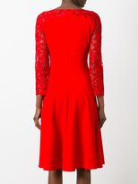 Thumbnail for your product : Ermanno Scervino floral lace flared dress